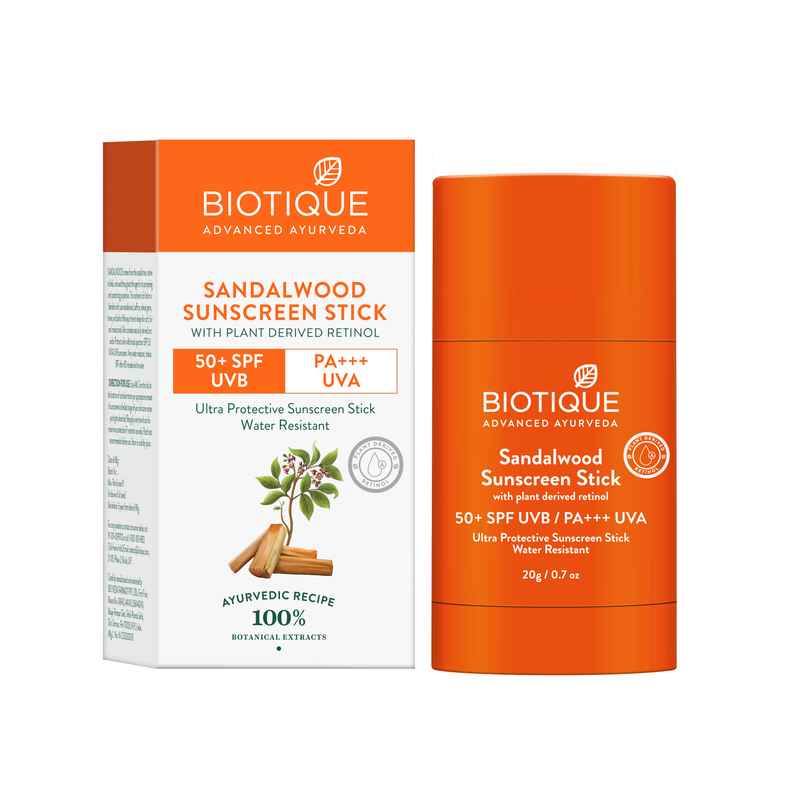 Biotique Sandalwood Sunscreen Stick Biotique Sandalwood Sunscreen Stick