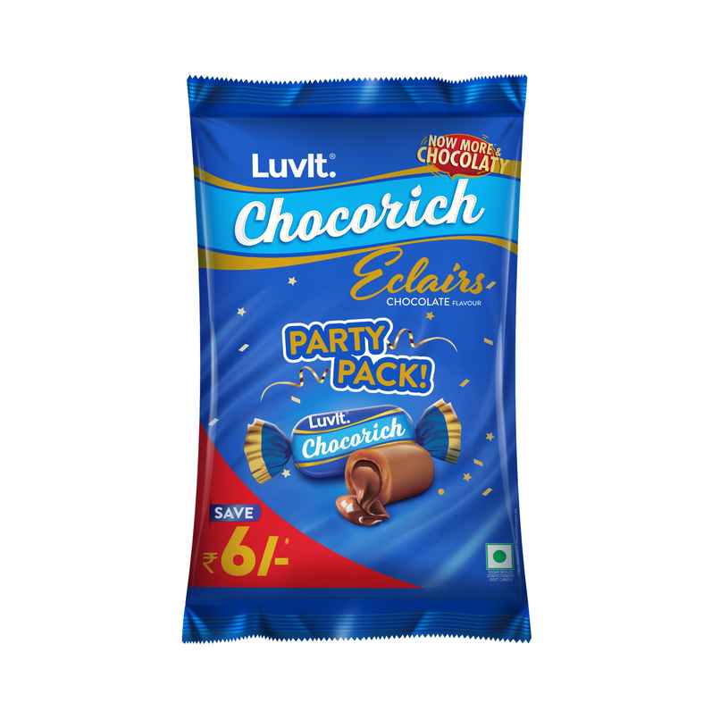 Luvit Chocorich Eclairs Chocolate Party Pack