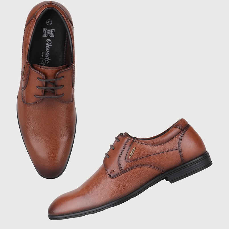 Red Chief Men's RC3976LR 006 |Tan | Formal | Size 7 | UK