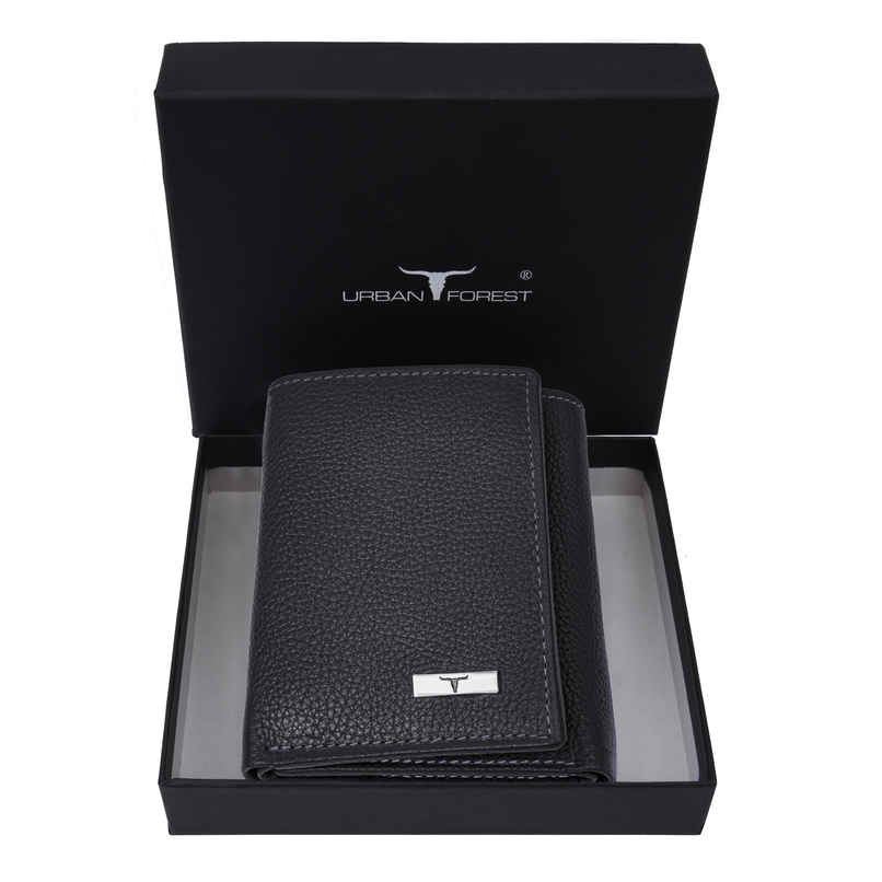 Urban Forest Men's Travis Leather Wallet | Black Urban Forest Men's Travis Leather Wallet | Black