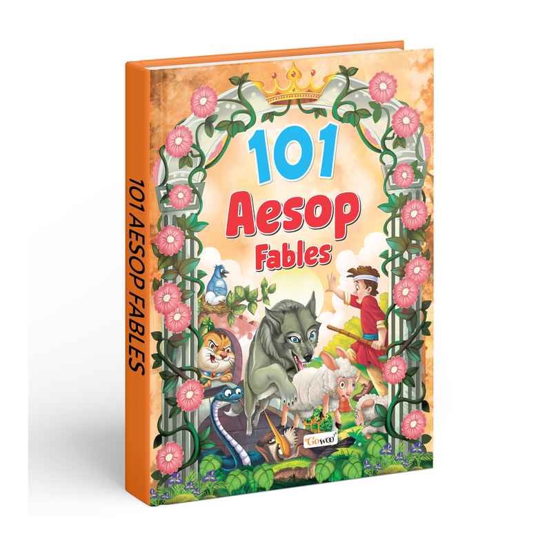 101 Aesop Fables | Ages 3-12 | Hardbound - Learning Storybook | Adventure Stories for Kids