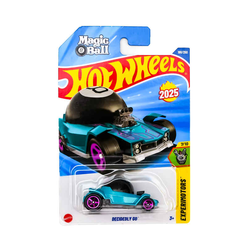 Hot Wheels HW Decidedly Go Magic 8 Ball Toy Car Hot Wheels HW Decidedly Go Magic 8 Ball Toy Car