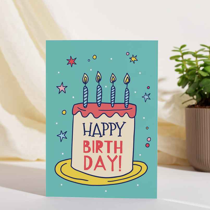 Make a Wish Happy Birthday Card | Birthday Celebration | Festive Needs | Propcon