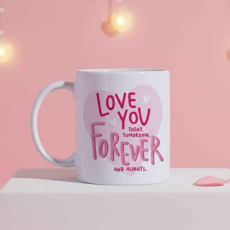 Love You Forever Mug | Oye Happy