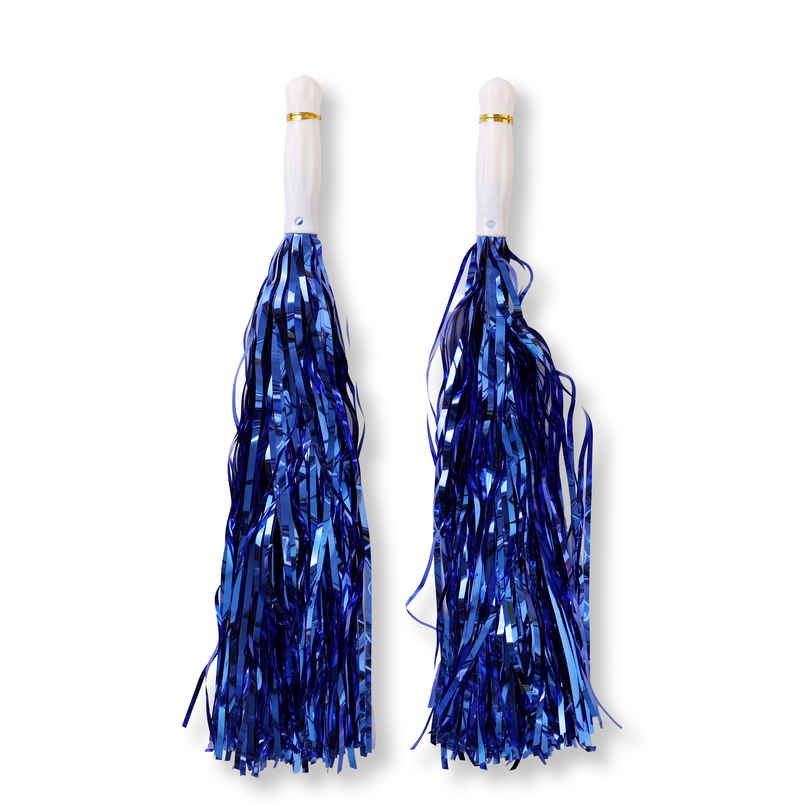 Cheerleading Pom Pom Blue Pom Poms for Cricket Match Cheering & Sports Parties | Propcon Cheerleading Pom Pom Blue Pom Poms for Cricket Match Cheering & Sports Parties | Propcon