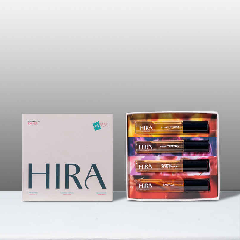 HIRA Discovery Set for Her | EDP | Summer Situations, Love Letters, Red Flag, Wine Tastings
