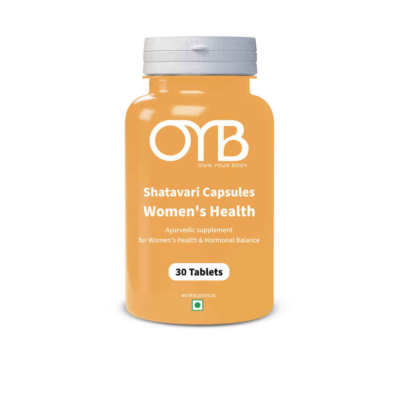 OYB Shatavari Tablets for Womens Health & Hormonal Balance