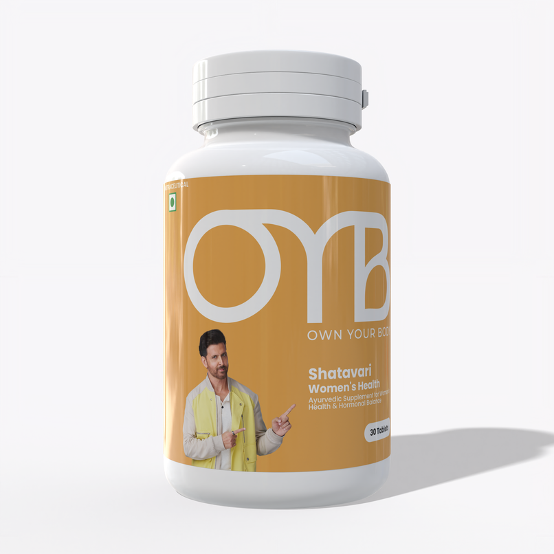 OYB Shatavari Tablets for Womens Health & Hormonal Balance