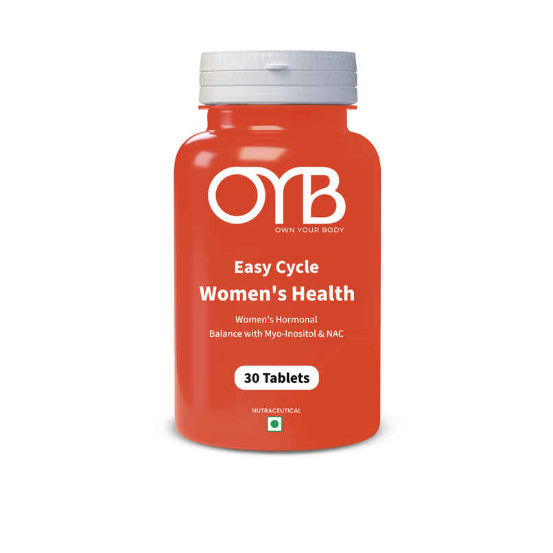 OYB PCOS Supplement for Women with Myo-Inositol & NAC for Hormonal Balance