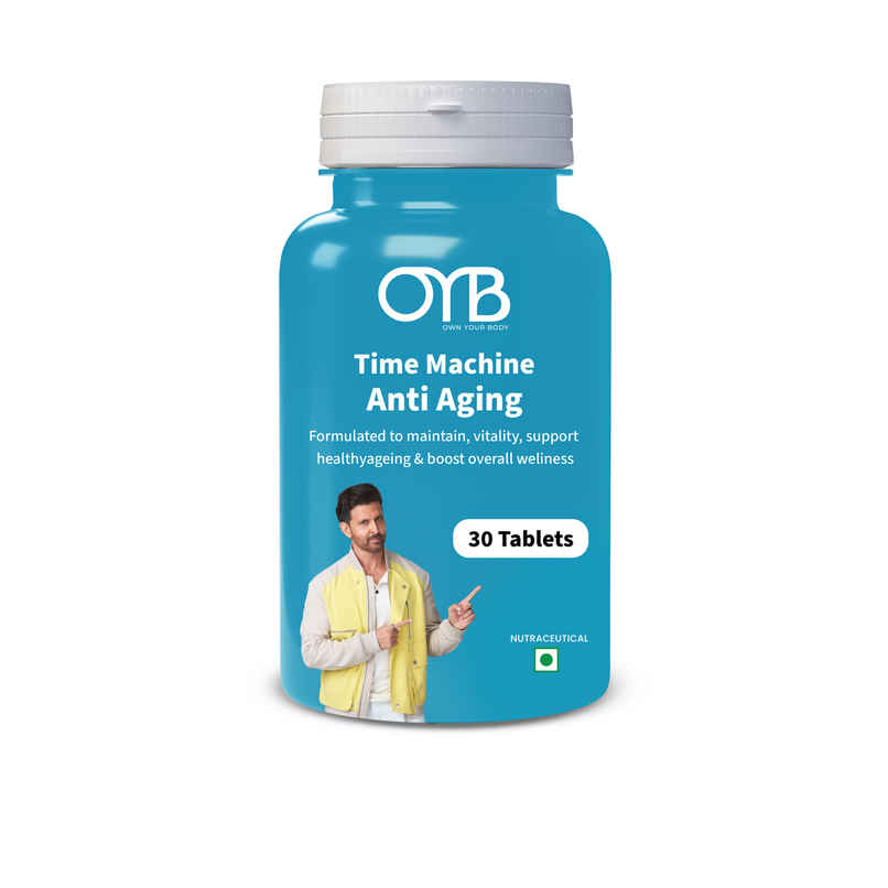 OYB Anti-Ageing Formula with CoQ10, Curcumin & Resveratrol