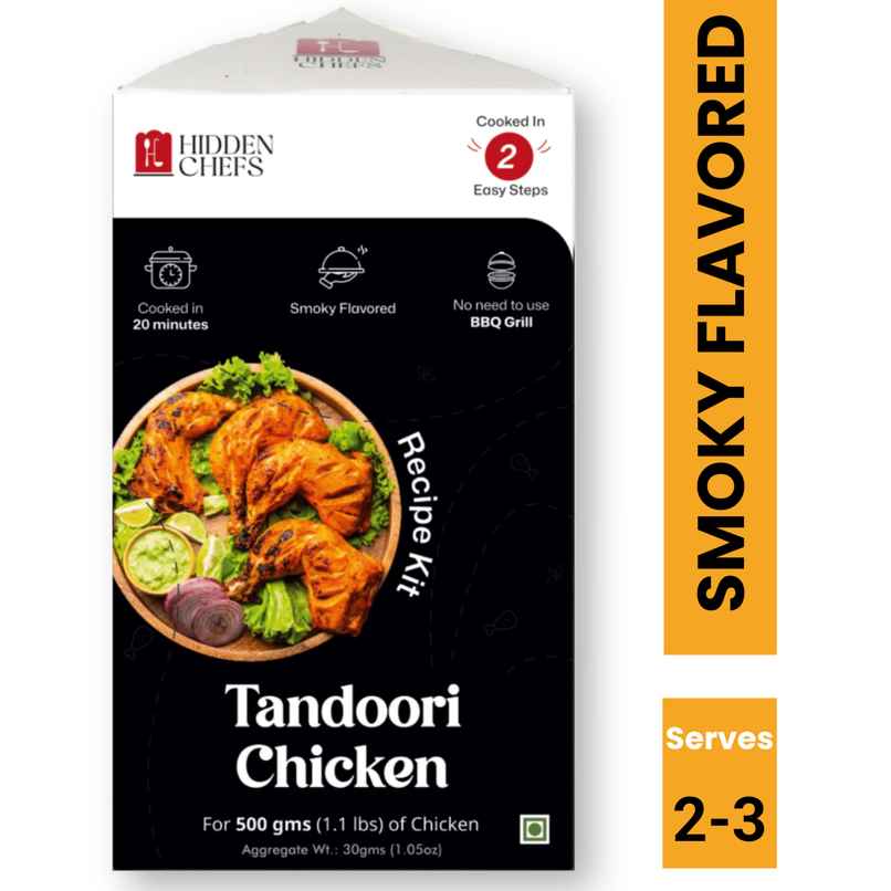Hidden Chefs Tandoori Chicken Recipe Kit