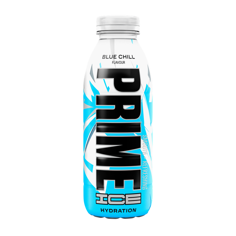 Prime Hydration Ice Blue Chill Flavour | Blueberry - Orange And Lime Flavoured Drink