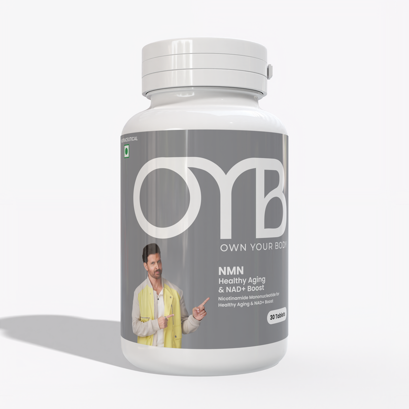 OYB NMN Anti-Aging Tablets with Nicotinamide Mononucleotide for NAD+ Boost