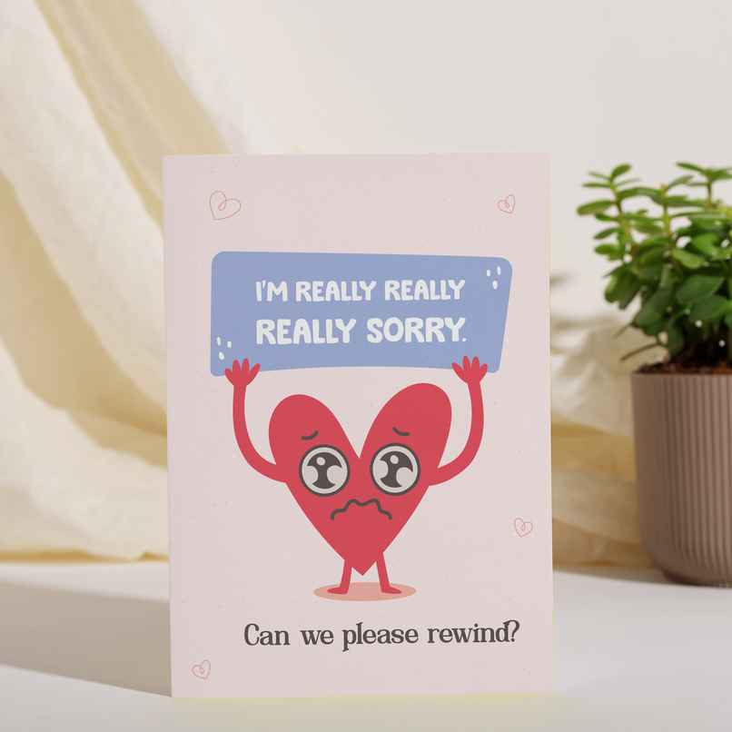 Please Forgive Me Sorry Card | Festive Needs | Propcon