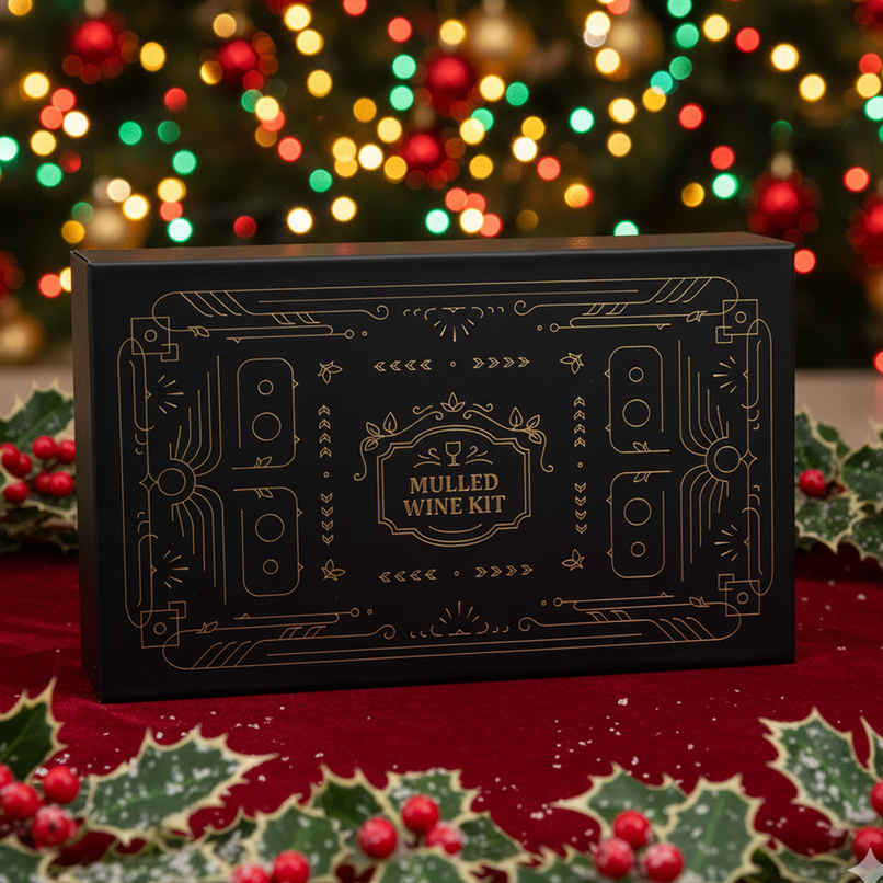 Premium Mulled Wine Kit for Warm, Festive Gatherings | Christmas & Secret Santa Gift | Happy Mail