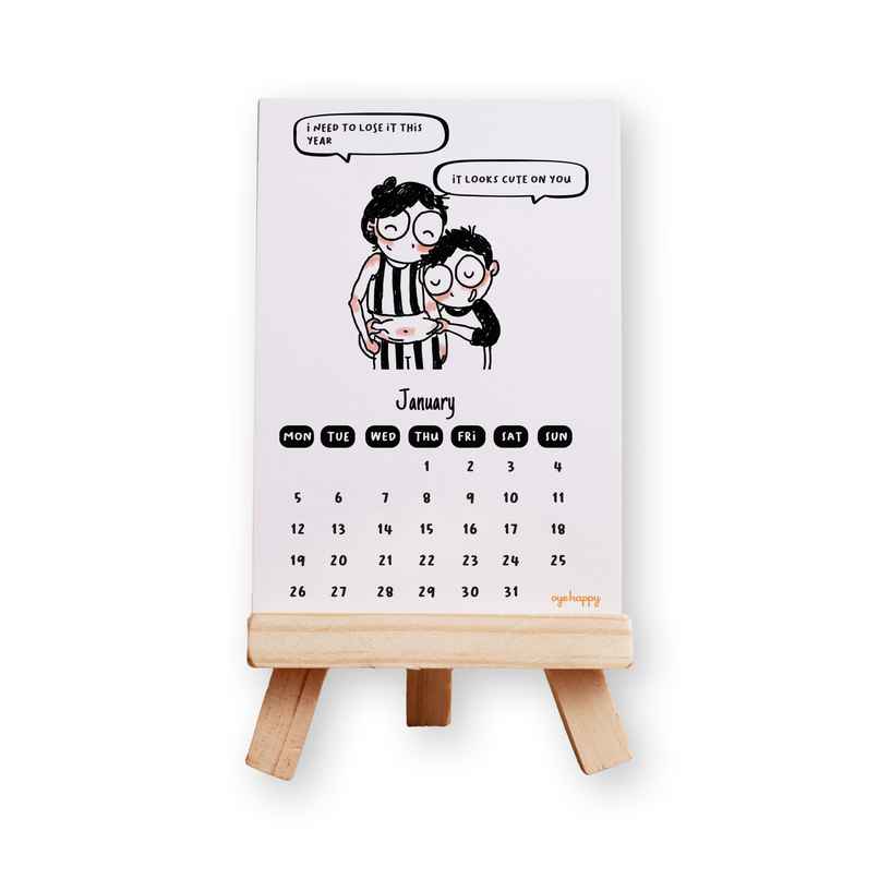 Cute Couples Calendar 2026 Perfect New Year Gift | Gifting Essential