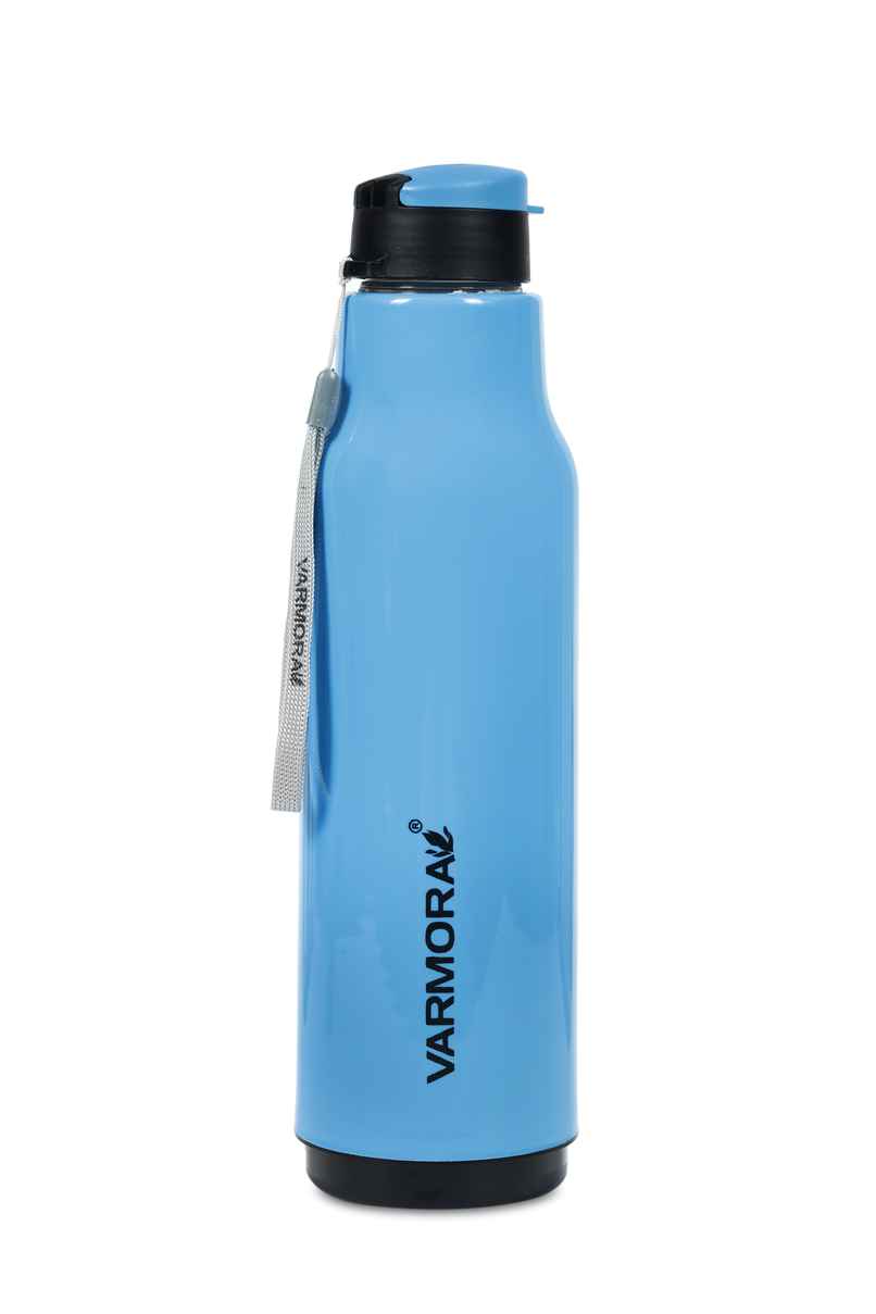 Varmora Sofia 1000 | Insulated Water Bottle | Blue | FDA Approved BPA-free | Hot & Cold | 1 L Varmora Sofia 1000 | Insulated Water Bottle | Blue | FDA Approved BPA-free | Hot & Cold | 1 L