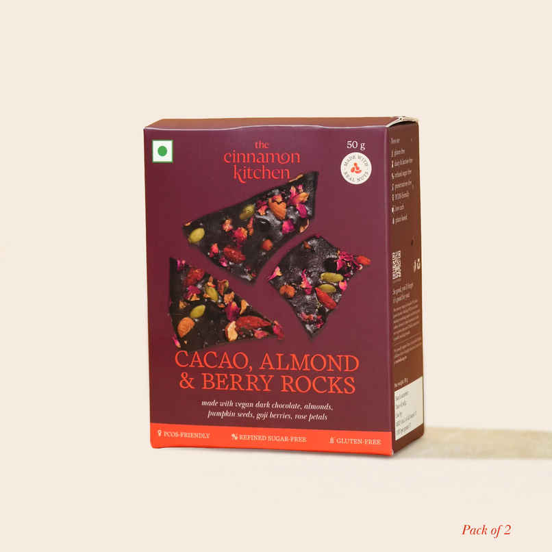 The Cinnamon Kitchen Cacao Almond & Berry Rocks The Cinnamon Kitchen Cacao Almond & Berry Rocks