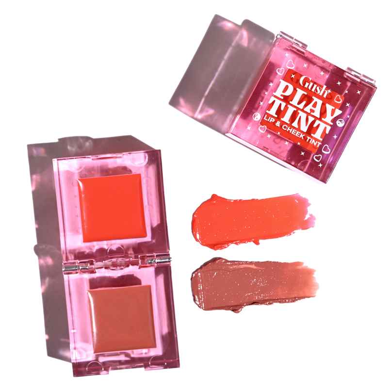 Gush Beauty 2 In 1 Hydrating Lip And Cheek Tint And Blush - Candy Cane Gush Beauty 2 In 1 Hydrating Lip And Cheek Tint And Blush - Candy Cane