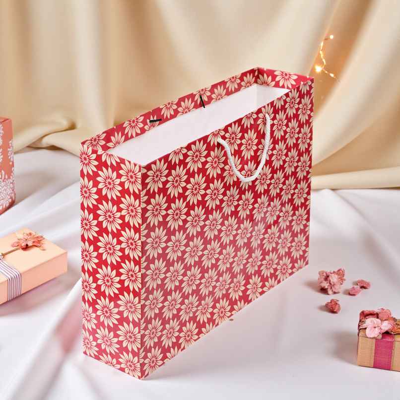 Red Gift Bag | Mad Over Print