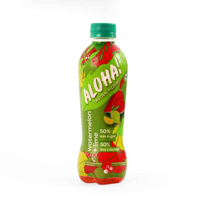 Aloha Watermelon and Lime Soft Drink Aloha Watermelon and Lime Soft Drink