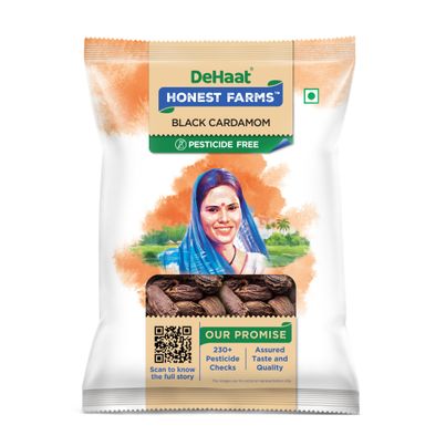 DeHaat Honest Farms Pesticide Free Black Cardamom