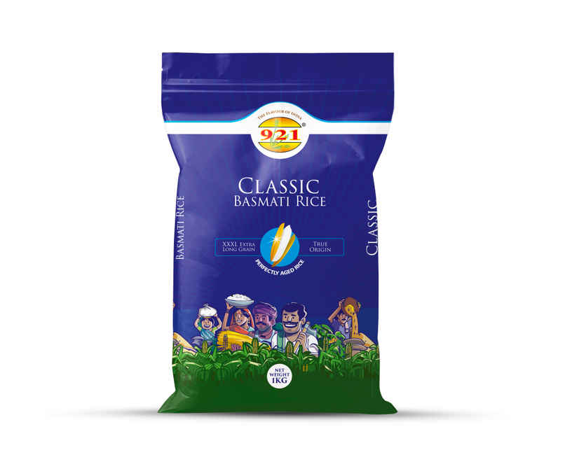 921 XXXL Classic 1121 Extra Long Grain Biryani Basmati Rice