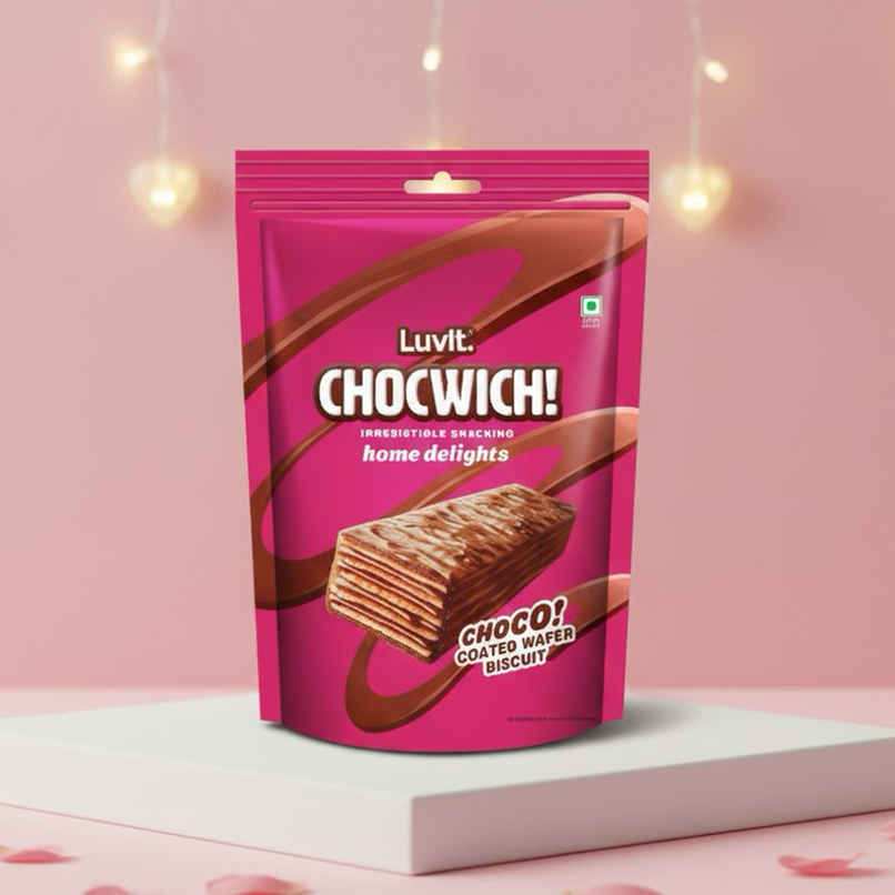 Luvit Chocwich Home Delights Chocolate Wafer Biscuits