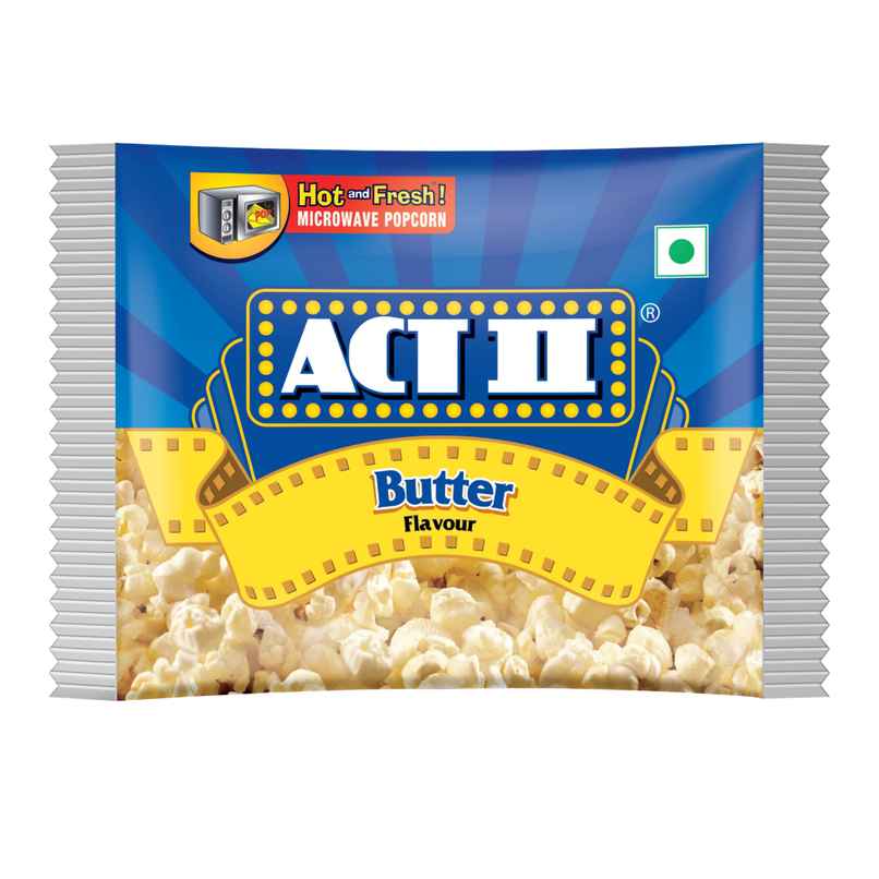 Act II Microwave Popcorn | Butter, small pack, Hot & Fresh in 3 mins