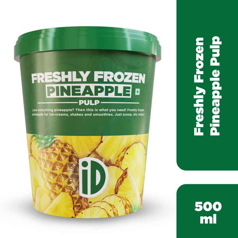 iD Fresh Frozen Pineapple Pulp