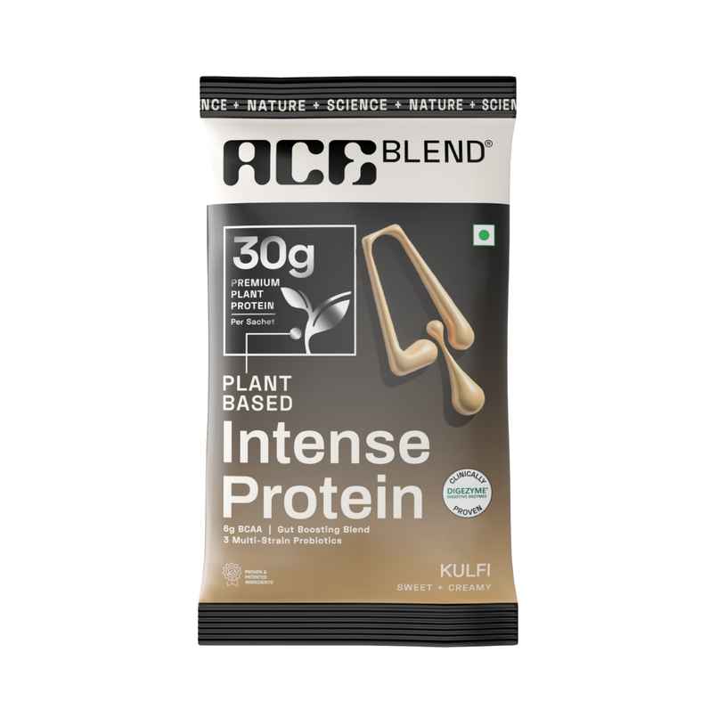 Ace Blend Premium Plant Protein | Kulfi | Intense