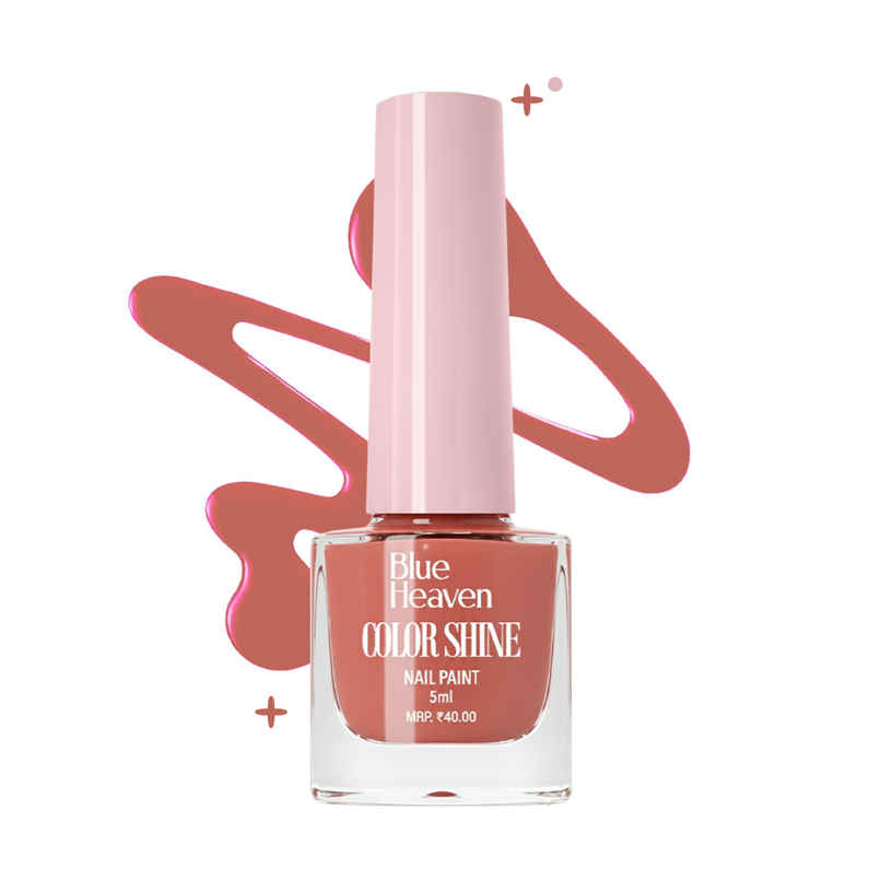 Blue Heaven Color Shine Nail Polish | Glossy Gel Finish | Quick Drying Formula | Shade 01 Blue Heaven Color Shine Nail Polish | Glossy Gel Finish | Quick Drying Formula | Shade 01