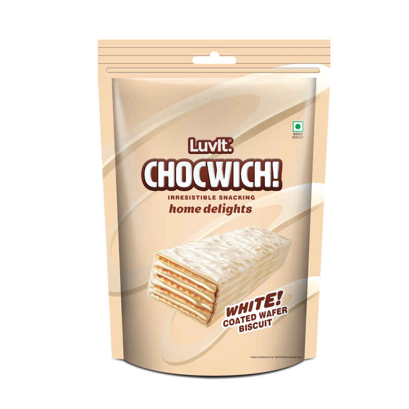 Luvit Chocwich White Home Delights Wafer Biscuits