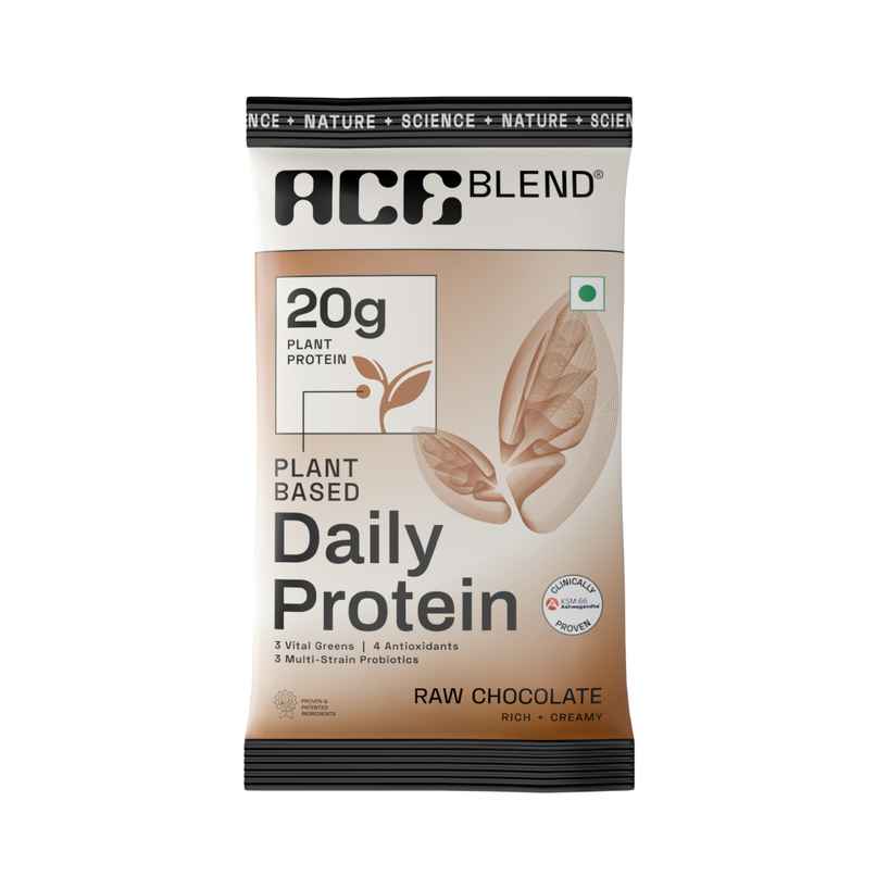 Ace Blend Premium Plant Protein | Raw chocolate - Daily
