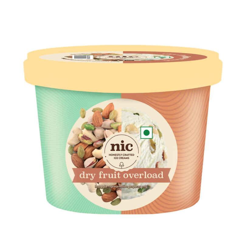 NIC Dryfruit Over Load Ice Cream Cup NIC Dryfruit Over Load Ice Cream Cup