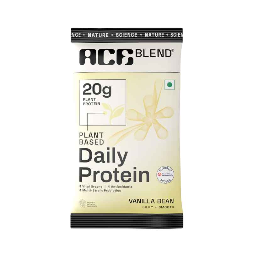 Ace Blend Premium Plant Protein | Vanilla bean | Daily