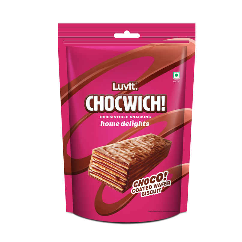 Luvit Chocwich Home Delights Chocolate Wafer Biscuits
