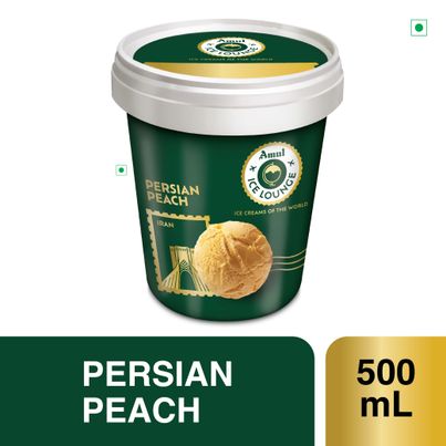 Amul Ice Lounge Persian Peach Ice Cream Tub