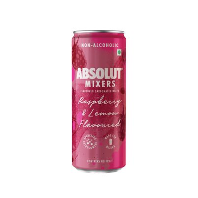 Absolut Mixers Sparkling Raspberry & Lemon Flavoured