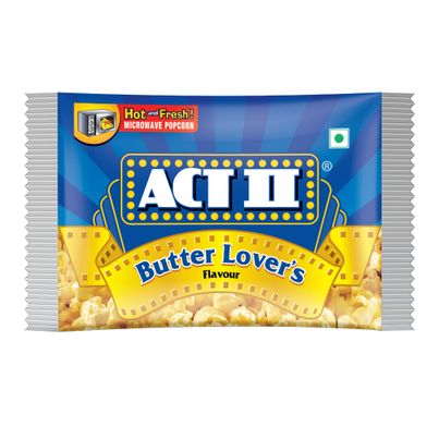 ACT II Microwave Popcorn - Butter Lover's, Big Pack, Hot & Fresh in 3 mins