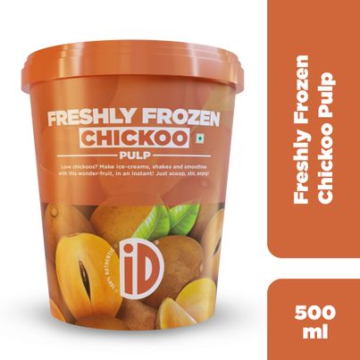 iD Fresh Frozen Chickoo Pulp