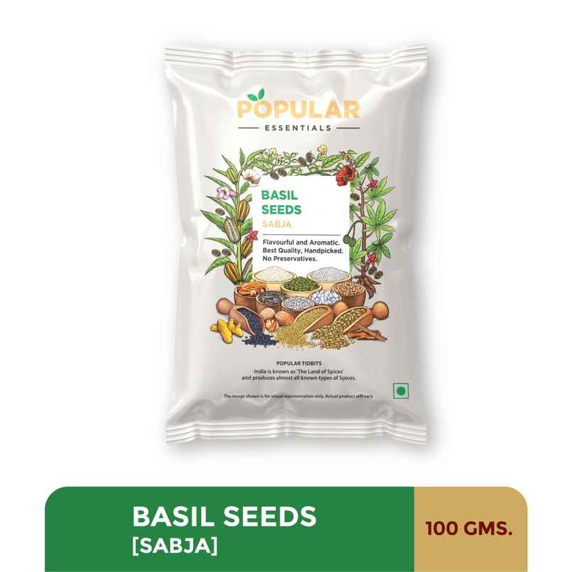 Popular Essentials Sabja Seeds