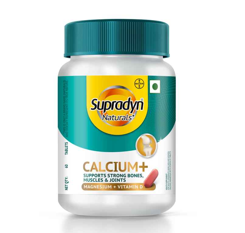 Supradyn Naturals Calcium | Supports Bone Strength | Muscle Function | Joint Health Supradyn Naturals Calcium | Supports Bone Strength | Muscle Function | Joint Health