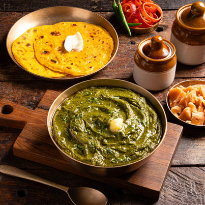 Maki Ki Roti & Sarson Ka Saag