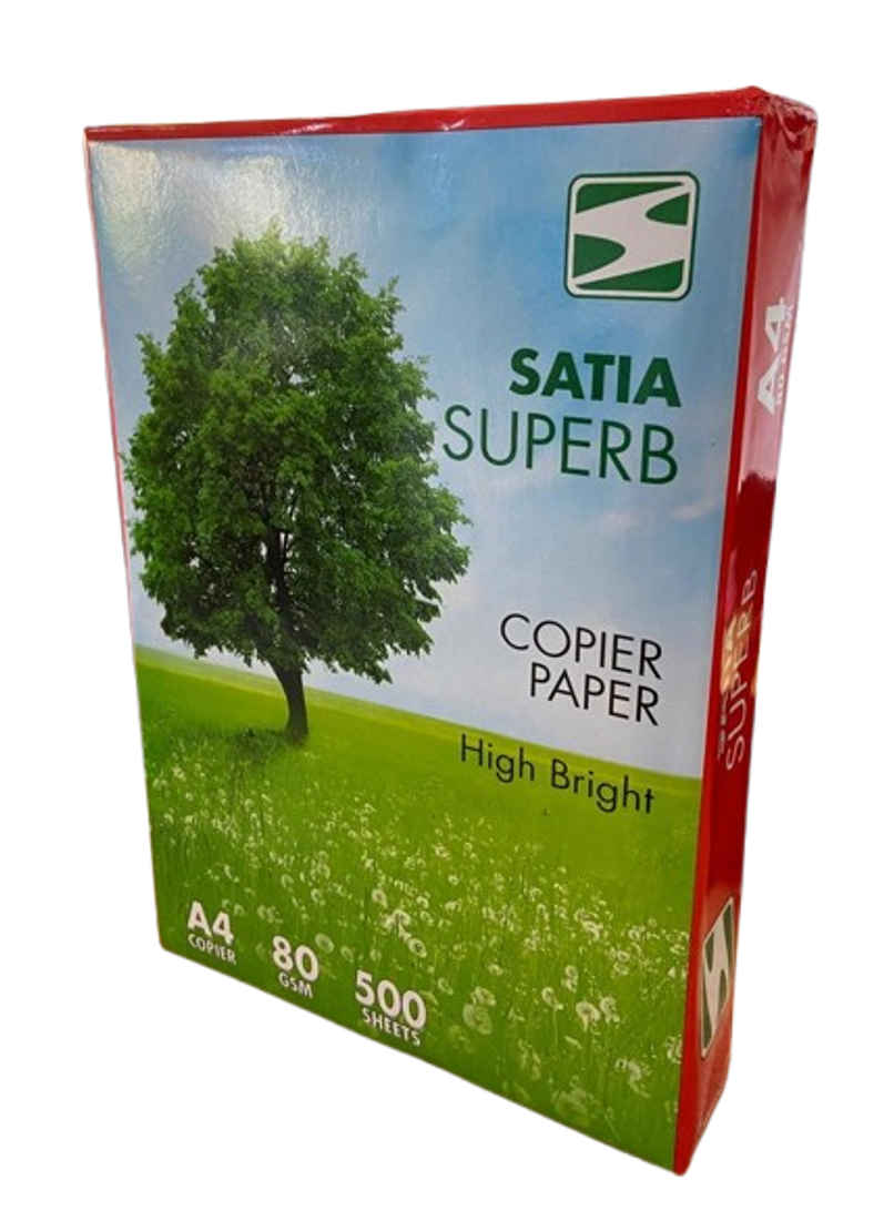 Satia A4 Copier Paper 80 Gsm, 500 Sheets