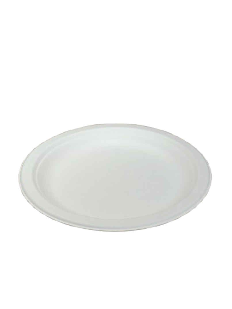 Disposable Round Plate | Pack of 25 | 7 inch | Antzco
