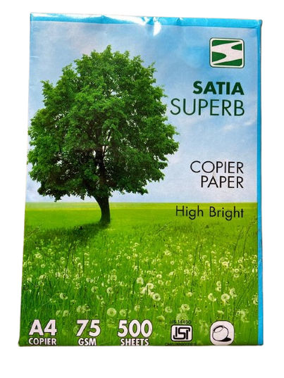 Satia A4 Copier Paper 75 Gsm, 500 Sheets