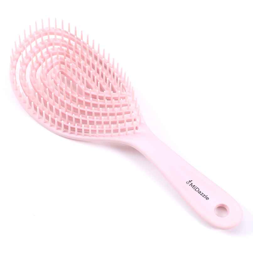 Midazzle Premium Gradient Pink 3D Hair Brush |MIHB0014