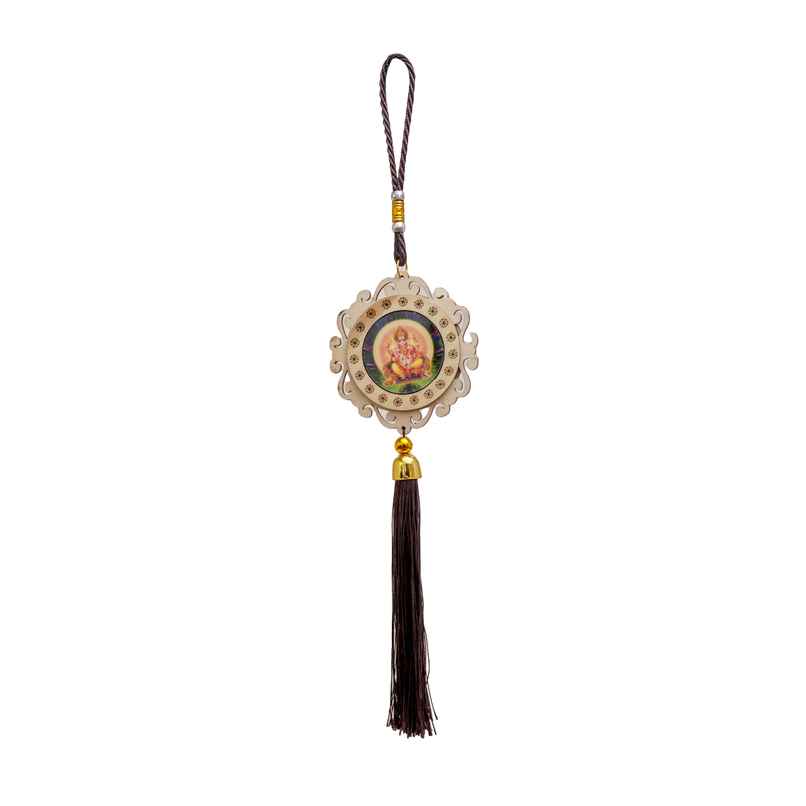 Ganesh Ji Round Wooden Car Hanging Decorative | Divine Vibes | Ganesh Chaturthi Specials Ganesh Ji Round Wooden Car Hanging Decorative | Divine Vibes | Ganesh Chaturthi Specials