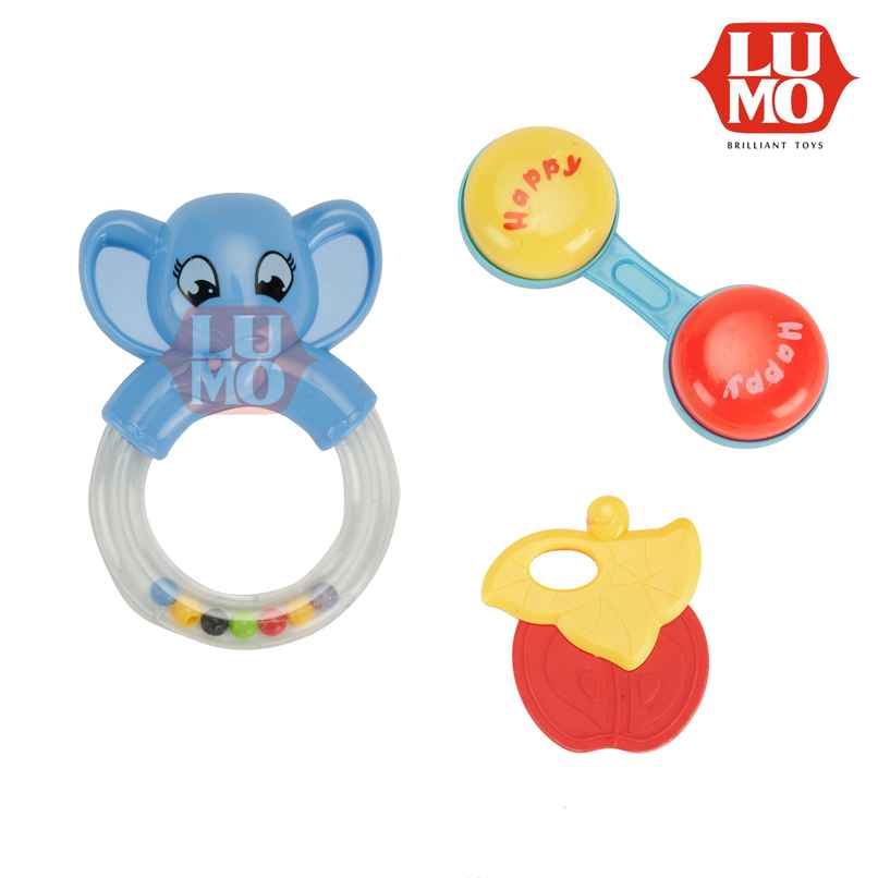 Lumo Tim Tim Rattles - 3 Pcs Set